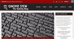 Desktop Screenshot of gnomestew.com